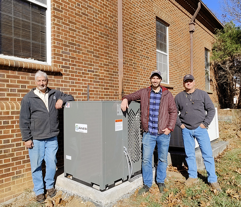 Anesi® Gas Absorption Heat Pump installation at King University, Bristol, TN.